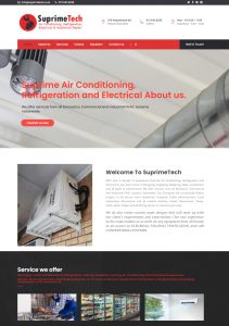 Web Design Pretoria - Website Designer Project Suprime Tech