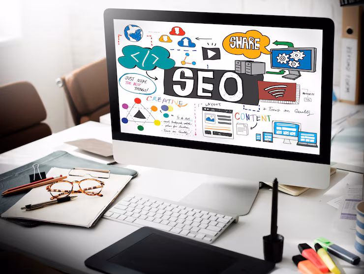 Internet marketing and Search Engine Optimization (SEO) services helping businesses improve online visibility and increase website traffic.